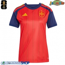 Maglie da calcio Spagna Prima Maglia Femminile Mondiali 2026  Manica Corta